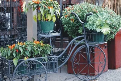 Bicycles with flowers jigsaw puzzle