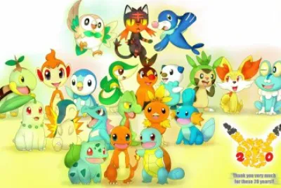 starters pokemon