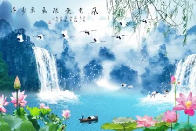 ä¸­åœ‹é¢¨å±±æ°´ç•«