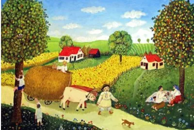 Gina Gallery - Naif Art jigsaw puzzle