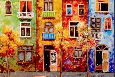 Blustery Day - Naif Art