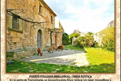 PUERTO POLLENSA (MALLORCA) â€“ FINCA RÃšSTICA