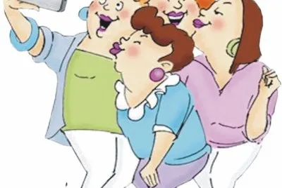 Happy people