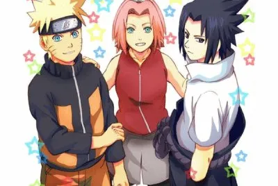 Sakura, Sasuke y Naruto