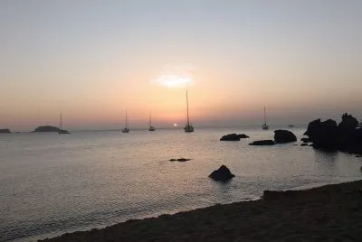 puesta de sol en ibiza jigsaw puzzle