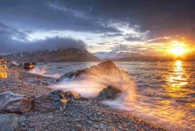 Bering seascape