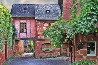 Collonges-la-Rouge (Francia) jigsaw puzzle