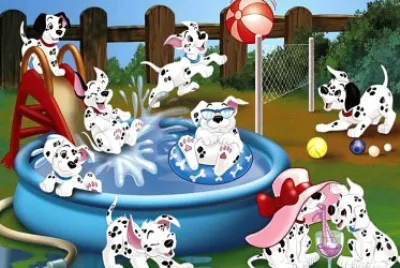 dalmatas jigsaw puzzle