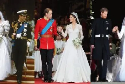 DIANA, KATE Y MEGHAN