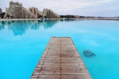 San Alfonso del Mar swimming pool jigsaw puzzle