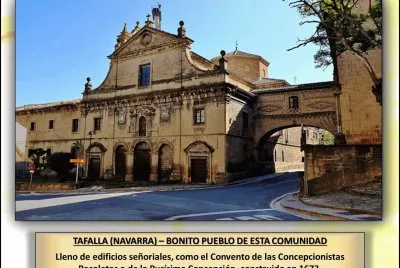 TAFALLA (NAVARRA) â€“ BONITO PUEBLO DE ESTA COMUNIDAD jigsaw puzzle