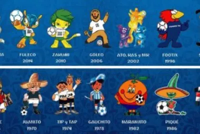 mascotas del mundial jigsaw puzzle