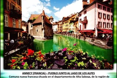 ANNECY (FRANCIA) â€“ PUEBLO JUNTO AL LAGO DE LOS ALPES