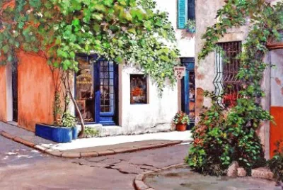 esquina tienda jigsaw puzzle