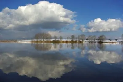reflets de neige