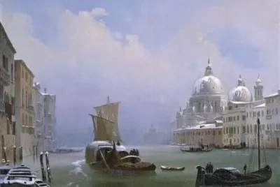 Caffi Venise enneigÃ©e
