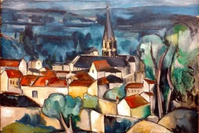 Vlaminck Bougival jigsaw puzzle
