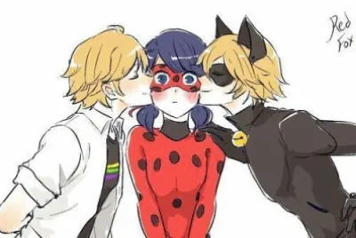 adrian y cat noir