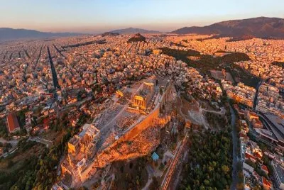 AthÃ¨nes vue d 'avion