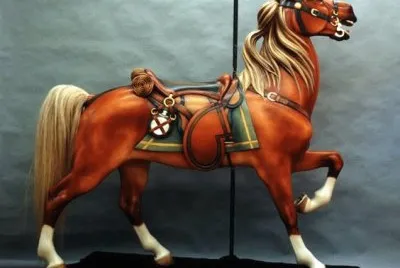 Fairground horse jigsaw puzzle