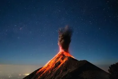 Volcano jigsaw puzzle