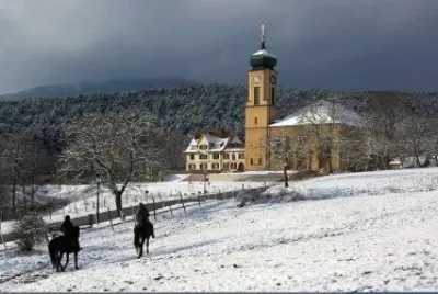 hiver en Alsace