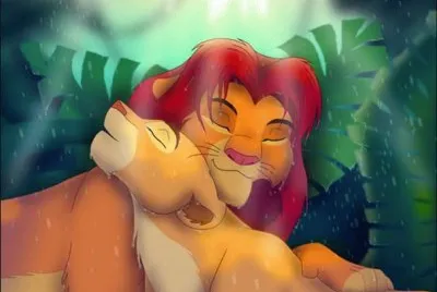 Simba y Nala. I jigsaw puzzle