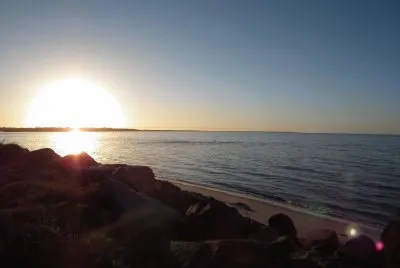 Sun goes down jigsaw puzzle