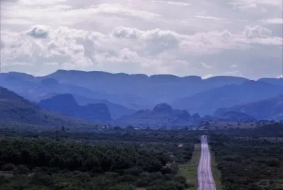 Camino a Majalca, Chihuahua. jigsaw puzzle