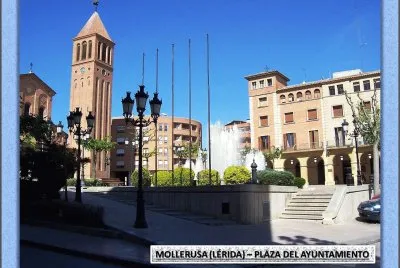 MOLLERUSA (LÃ‰RIDA) - PLAZA DEL AYUNTAMIENTO