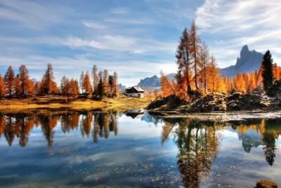 lake side jigsaw puzzle