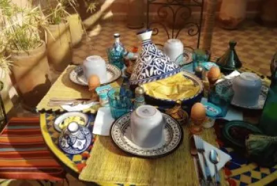 Breakfast Table-Marrakesh