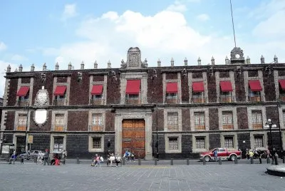 Edificio en el ZÃ³calo, Ciudad de MÃ©xico.