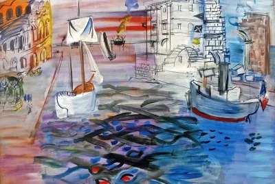 Dufy le port jigsaw puzzle