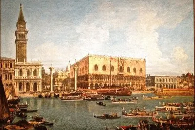 Canaletto bassin de san Marco Venise