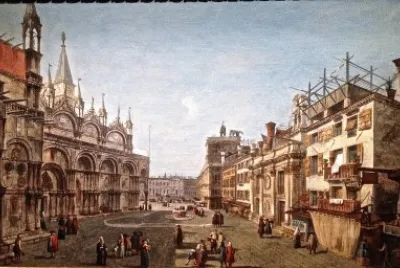 Canaletto place San Marco Venise
