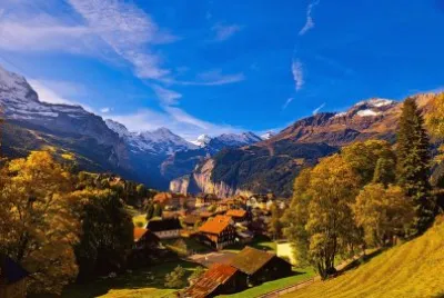 Wengen-Suiza jigsaw puzzle