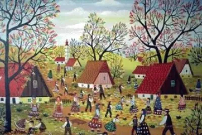 printemps au village