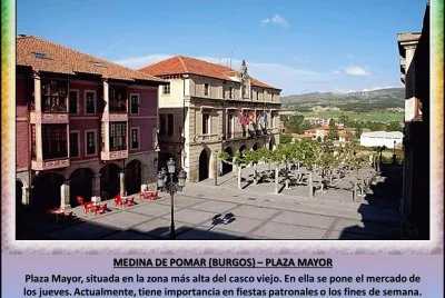 MEDINA DE POMAR (BURGOS) â€“ PLAZA MAYOR