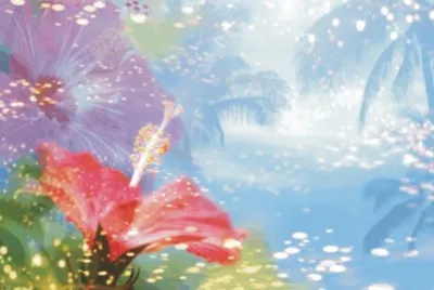 פאזל של Red flower