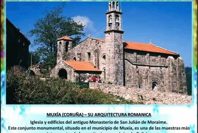 MUXÃA (CORUÃ‘A) â€“ SU ARQUITECTURA ROMANICA jigsaw puzzle