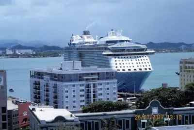 Crucero en Puerto Rico.