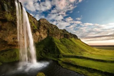 CACHOEIRAS: SELJALANDSFOSS (ISLÃ‚NDIA) jigsaw puzzle
