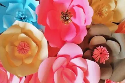 flores de papel jigsaw puzzle