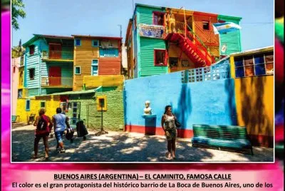 BUENOS AIRES (ARGENTINA) â€“ EL CAMINITO, FAMOSA CALLE