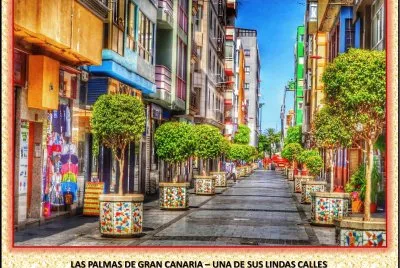 LAS PALMAS DE GRAN CANARIA â€“ UNA DE SUS LINDAS CALLES