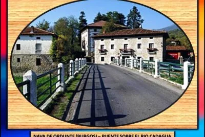NAVA DE ORDUNTE (BURGOS) â€“ PUENTE SOBRE EL RIO CADAGUA