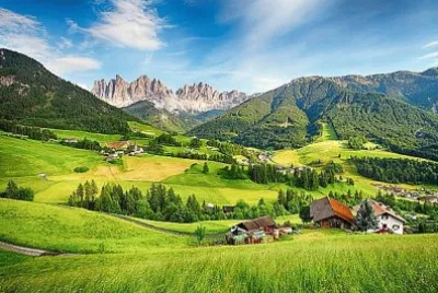 Paisaje Tirol austriaco jigsaw puzzle
