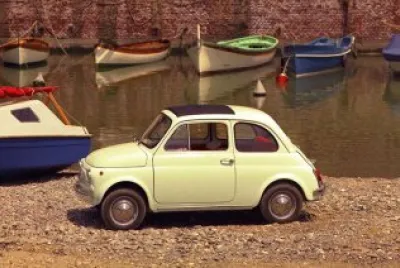 FIAT 500 al porto