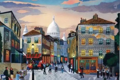 Rue Norvins Montmartre